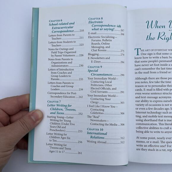 The Right Words for Any Occasion by Erika M Swanson Hardcover Book - Picture 5 of 9